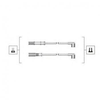 Magneti Marelli 941319170068 Juego de cables de encendido
