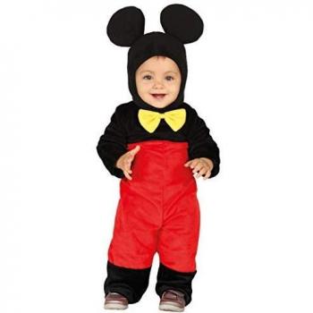 Guirca-88375 Disfraz 12-18 Meses Ratoncito, Color Rojo/Negro/Amarillo