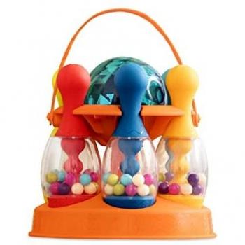Glow-in-the-Dark Bowling Set with Surprise Doll and Accessories