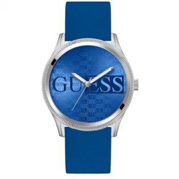Guess Reputation Blue Silicone Men's Watch GW0726G1