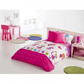 Reig Martí Funda nórdica, Fucsia, para Cama de 105 cm