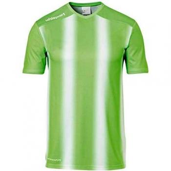 Uhlsport Stripe 2.0 Trikot Kurzarm Camiseta, Hombre, Fluo Green/White, 116