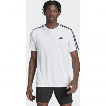 adidas Essentials Train 3-Stripes Training T-Shirt Men White XL
