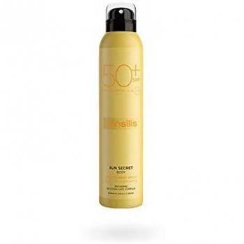 Sensilis Sun Secret - Aceite Corporal Transparente en Spray - Resistente al Agua - SPF50+ - 200 ml.