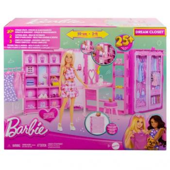 Barbie Dream Closet Playset with Doll and Accessories
