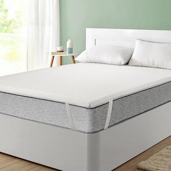 Topper Viscoelástico Extrafresco de Bambú 4 cm - Antibacteriano y Superabsorbente 150 x 190 cm