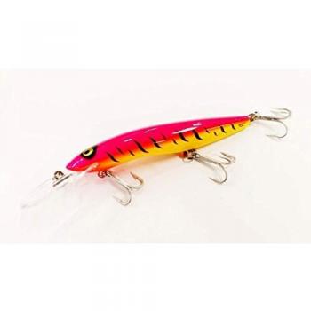 Halco Señuelo de brujo R1 rosa fluoro, 125 flotantes 20 g