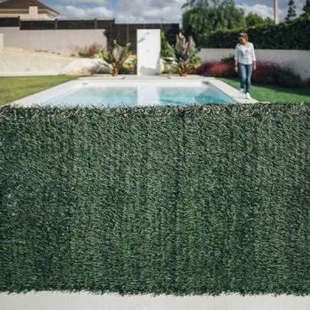 Seto Artificial Hidenatur 2x3 m Máxima Ocultación | Resistente a Rayos UV y Lluvia | Diseño Elegante y Natural para Jardín y Terrazas