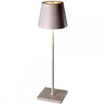 Lámpara de escritorio táctil LED inalámbrica blanca H38CM Kelly