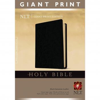 NLT Holy Bible, Giant Print, Black