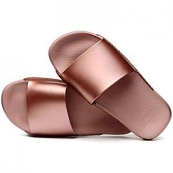 Chanclas Slide Classic Metallic para mujer