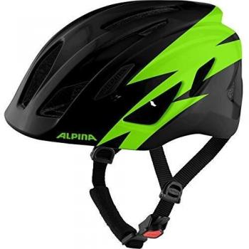 Casco Infantil Alpina Pico Unisex Negro-Verde Brillante 50-55 cm