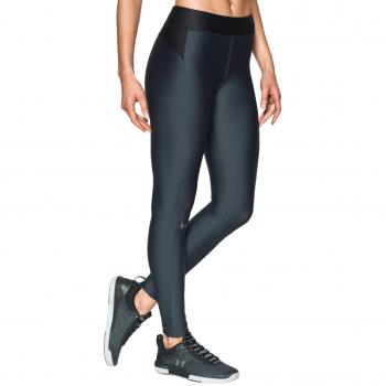 Under Armour Ua Hg Legging Pantalón, Mujer, Gris, L