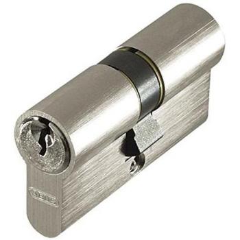 Abus 37145 E5N30/30PC Cilindro de puerta con pequeña cerradura pequeña, 30 x 30 mm