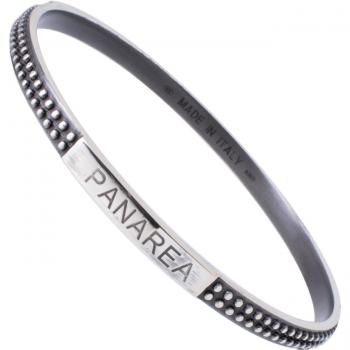 Pulsera de Mujer Panarea BS12OX con Detalles en Plata 925 (7 cm)