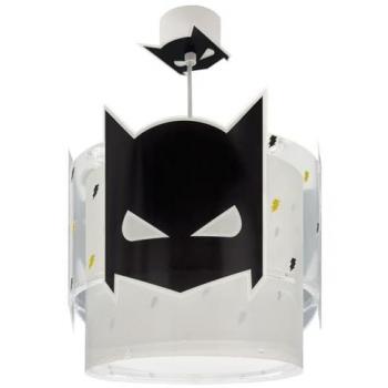 Lámpara de Techo Infantil Superhéroe Dark Hero en Negro y Blanco E27