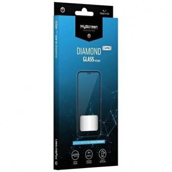 MS Diamond Glass Edge Lite Full Glue Screen Protector para Samsung A505 A50/A30/A20/A30s/A50s/M30/A20/M30s/M31/M21 Color Negro