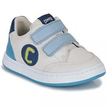 CAMPER Runner - First Walkers Sneakers - White/Blue/Green, Size 26, Smooth Leather