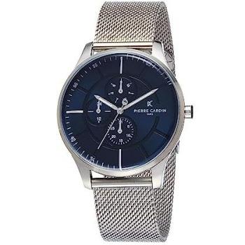 Pierre Cardin Analog Quartz Men's Watch A-PC902731F121 Stainless Steel Gray ONE SIZE