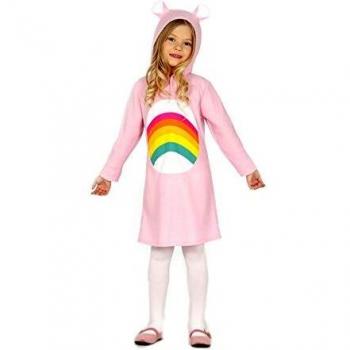 Guirca - Disfraz de osito arcoíris, para niños de 3-4 años, color rosa