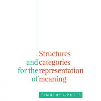 Estructuras y Categorías para la Representación del Significado - Edición de Cambridge, tapa dura