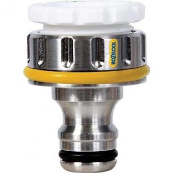 Hozelock 1 BSP (33.3 mm) Pro Metal Conector de grifo para exteriores