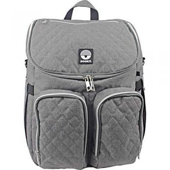 Mochila Cambiador 2 en 1 Gris Melange Dooky