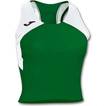Joma Record II Camiseta, Mujer, Verde-450, S/M