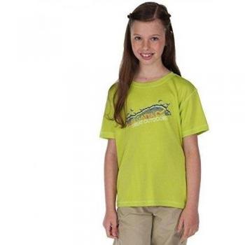 Regatta Boys & Girls Alvarado Quick Dry Graphic T Shirt