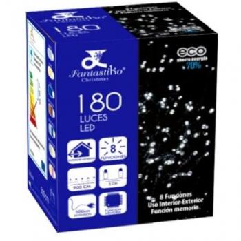 Guirnalda de Luces LED 9 M Multicolor 3,6 W con 180 luces y 8 funciones multicolor - Aire de Originalidad