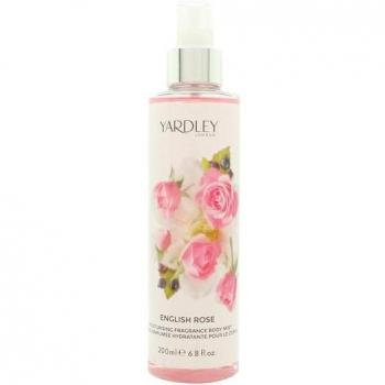 Yardley English Rose Fragrance Mist Spray 200ml
