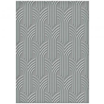 Spellbinders Spellbinders textura plate-arched flechas