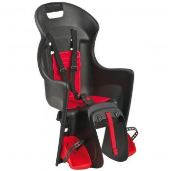 Polisport Boodie Portabebes, Unisex bebé, Negro/Rojo, Talla Única