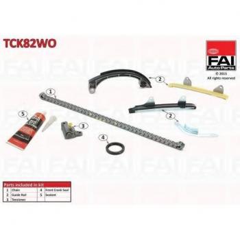 Kit de cadena de distribución FAI AutoParts TCK82WO