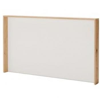 Cabecero de Cama Anippe Blanco-Roble 140x120x14 cm Plykit