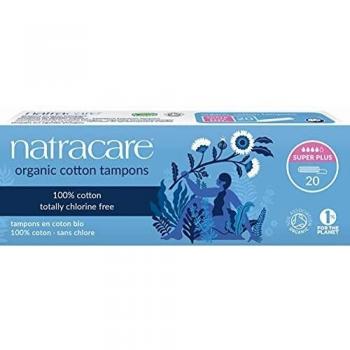 Tampones NATRACARE, Super Plus, 20 unidades