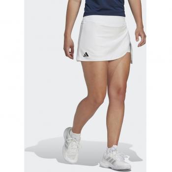 Adidas Club Falda de Tenis para Mujer, Color Blanco, Talla XL