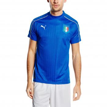 Puma FIGC Home Rep Camiseta, Hombre, Azul, M