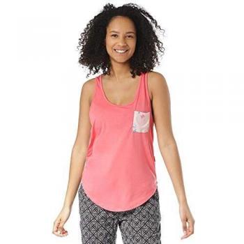 Rip Curl Summer Sway Tank Mujer,Tank-Blouse, Camisetas sin Mangas, Escote Redondo, Bolsillo de Pecho, Casual,Calypso Coral,XS
