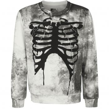 R.E.D. by EMP Over My Dead Body Sudadera Gris L