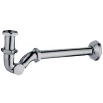 Tres Griferia - Sifón Curvo Articulado Para Lavabo. Con Registro.