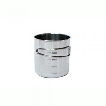 Taza de Acero Inoxidable Space Safer 0,6 L - Ahorro de Espacio