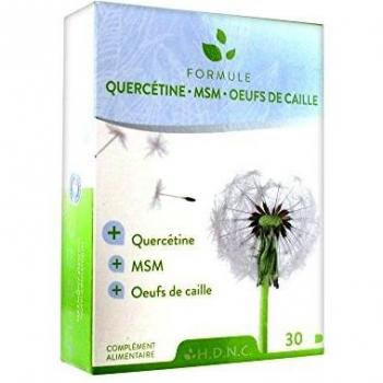 H.D.N.C. Quercetina MSM Huevos de Codorniz Fórmula Alergias 30 Cápsulas