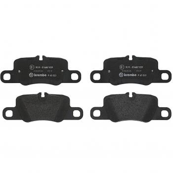 BREMBO P65020 Low-Met Rear Disc Brake Pad Set for PORSCHE (Set of 4)