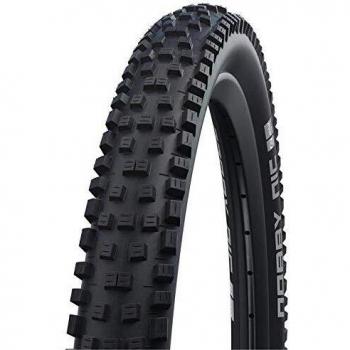 Schwalbe Cubierta de MTB Nobby Nic Performance Tubeless 26 x 2.40, plegable, HS602, Twinskin, 709523