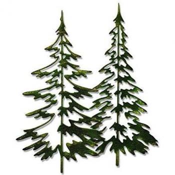 Sizzix Thinlits Troqueles 2PK Bosques