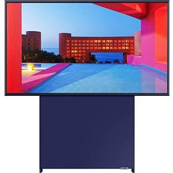 Televisor Samsung QLED Ultra HD 4K de 43 The Sero Smart TV con Tizen, Alexa y Google Assistant Integrados, Color Azul