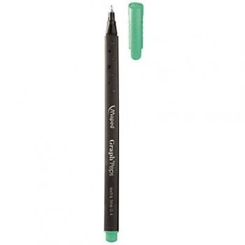 Maped Caja x 12 uds, Rotuladores Graph´PEPS, Color Jade 749122