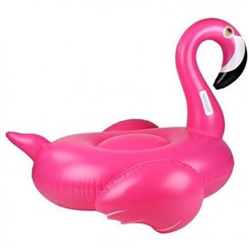Saica- Colchoneta Hinchable con Forma de Flamenco