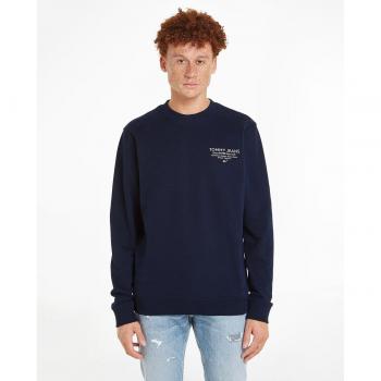 Sleek Organic Cotton Crew Neck Sweater - S